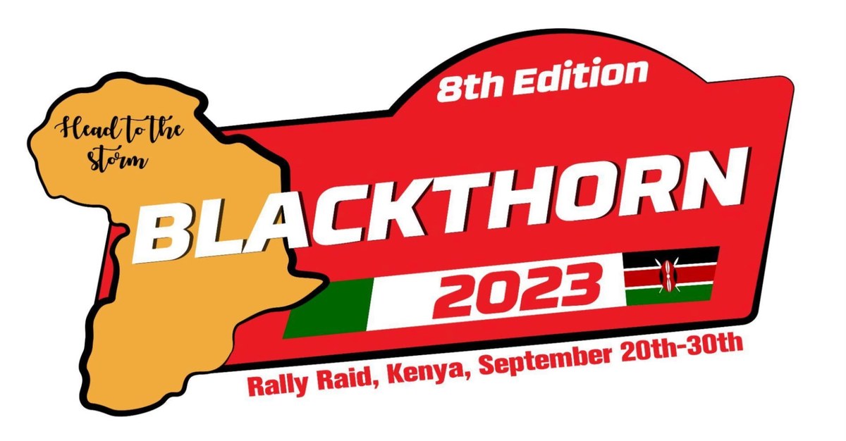 8th edition Blackthorn 2023 Kenya plate